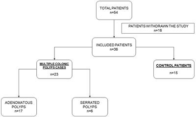 Adherence to Mediterranean diet and its association with multiple colonic polyps of unknown origin: a case-control study